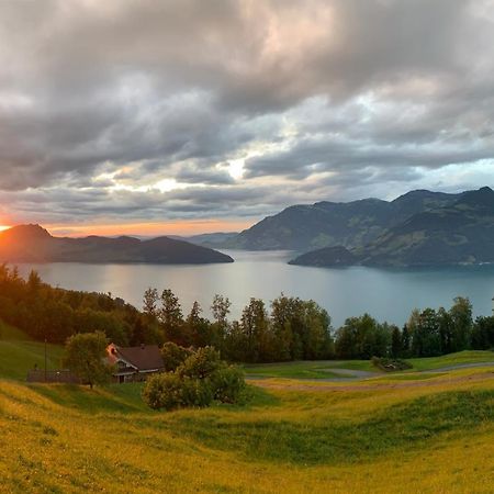 Ferienwohnung Mountain Peace In The Heart Of Switzerland Emmetten Exterior foto