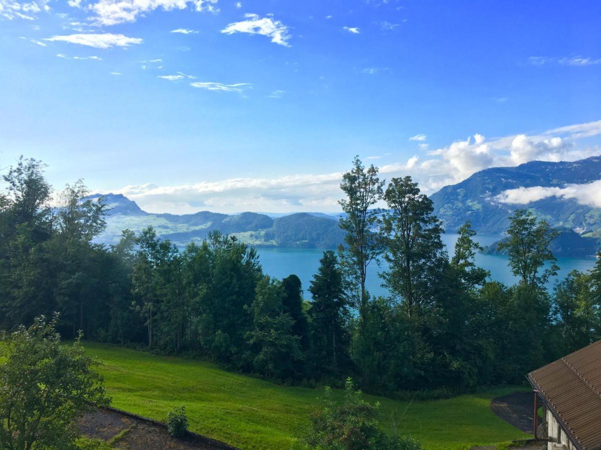 Ferienwohnung Mountain Peace In The Heart Of Switzerland Emmetten Exterior foto